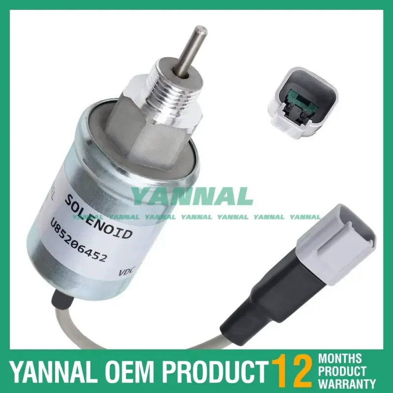 

Solenoid U85206452 185206452 For PERKINS HL403C-15 HP404C-22 HR404C-22T Genset