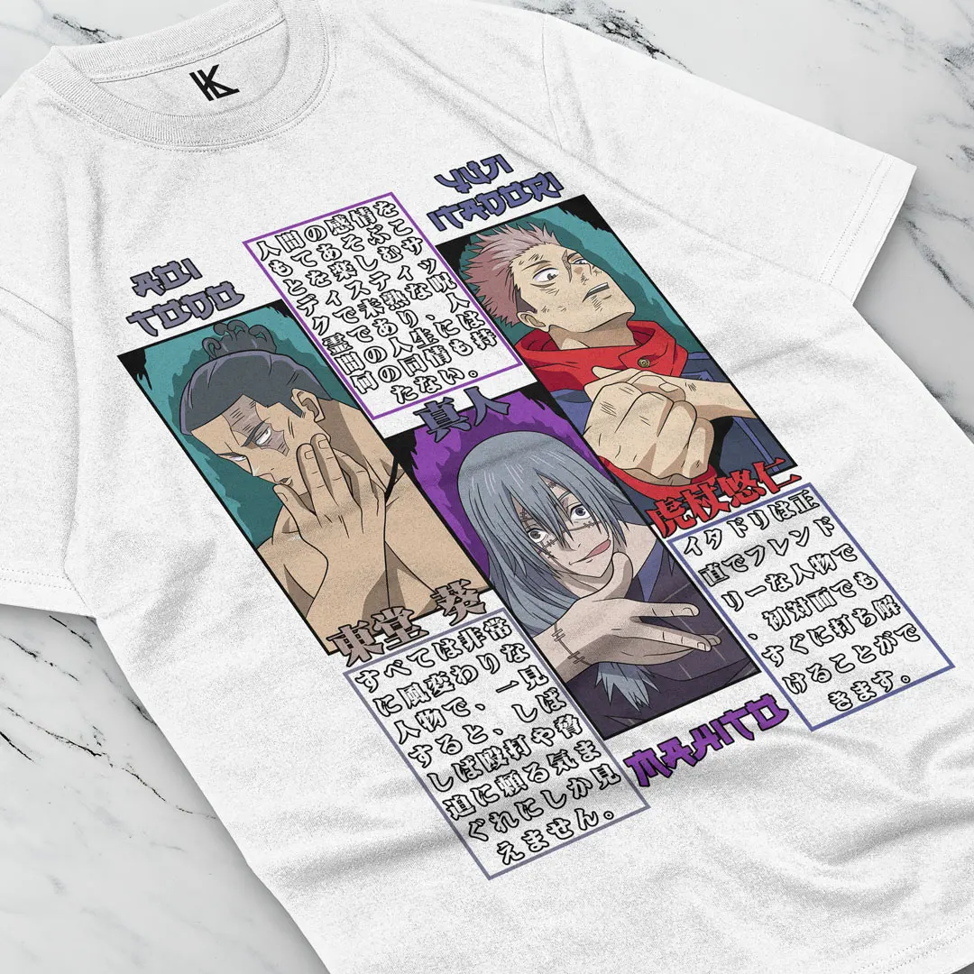 Anime T-shirt  Remera de Todo Mahito Itadori