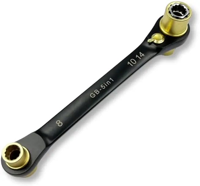 

BLACK 5-in-1 Ratcheting Wrench