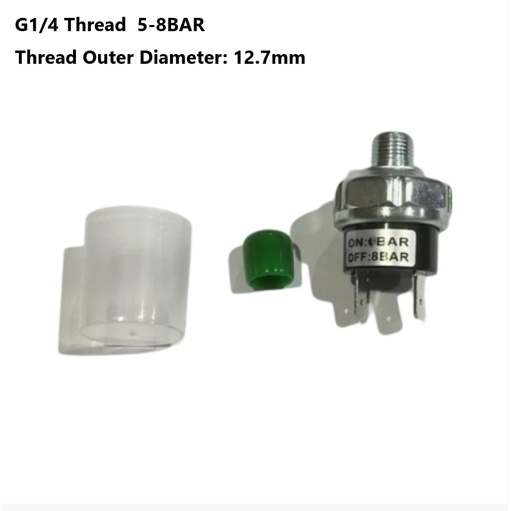Air Compressor Pressure Switch For Air & Suspension 1/4 NPT 1/8 NPT Thread Regulates Compressor And Tank Pressure