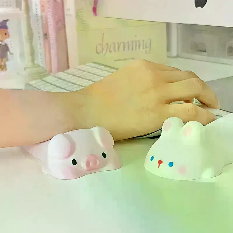 Mouse Pad/Wrist Pad Ergonomic Wrist Support Stress-relieving Toy For Office Computer Desk Gaming Mouse Keyboard Decompression