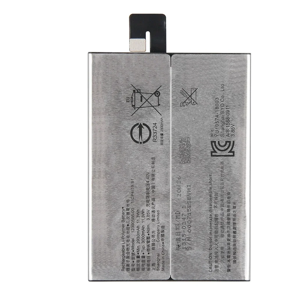

Replacement Battery 12390586-00 For Sony Xperia 10 Plus 3000mAh Phone Battery High Quality Batteries With Tool