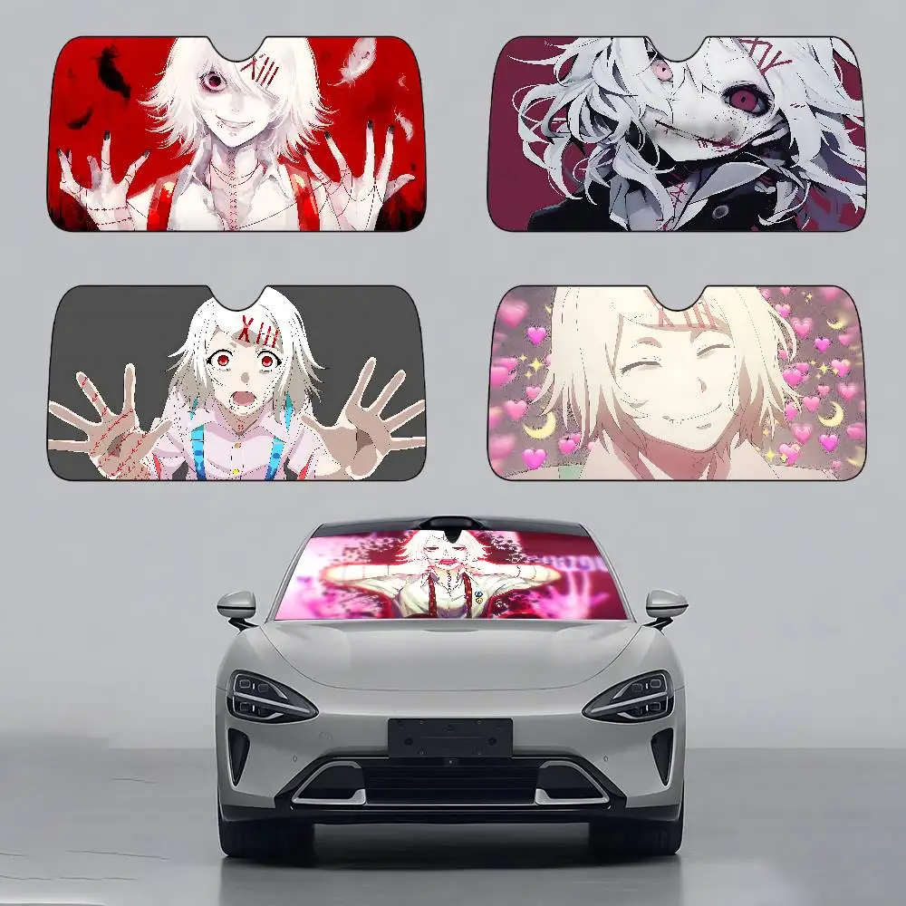 

Tokyo Ghoul Suzuya Juuzou Car SunShade Car Windshield Universal Sun Shield Folding Visor Covers