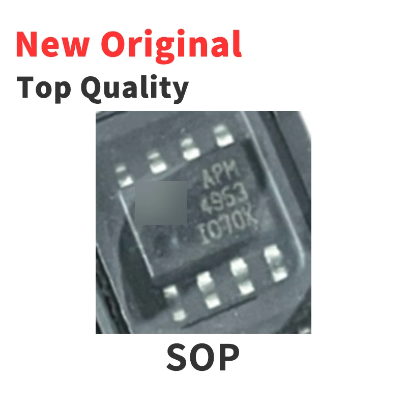Original Chip IC, APM4953KC-TRG APW7080KAI-TRG APW7313KAI-TRG SOP, Novo, 10 Pcs