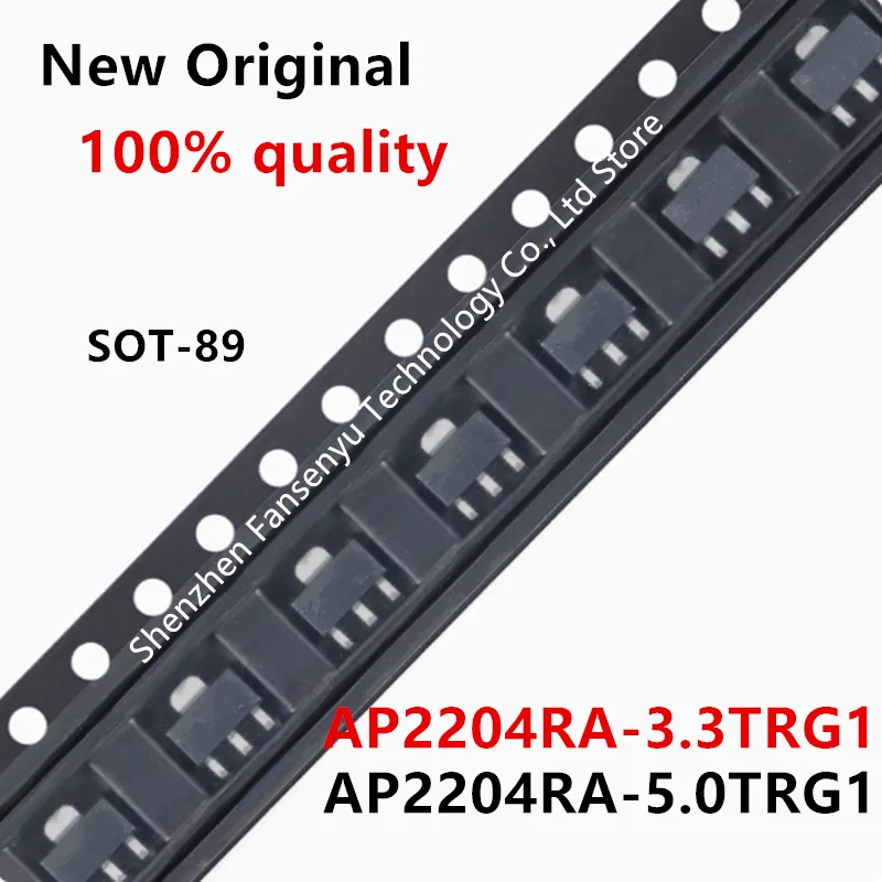 

(10piece)100% New AP2204RA AP2204RA-3.3TRG1 G370 AP2204RA-5.0TRG1 G410 SOT-89 Chipset