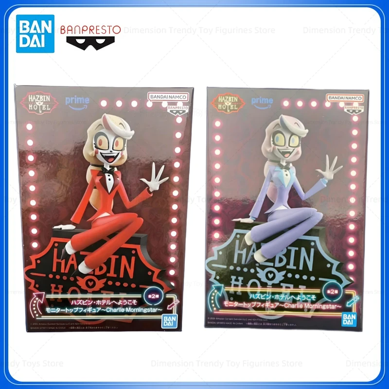Bandai Auf Lager Banpresto Original Anime Hazbin Hotel Charlie Morningstar Actionfigur Modellspielzeug Sammlung Geschenke DT