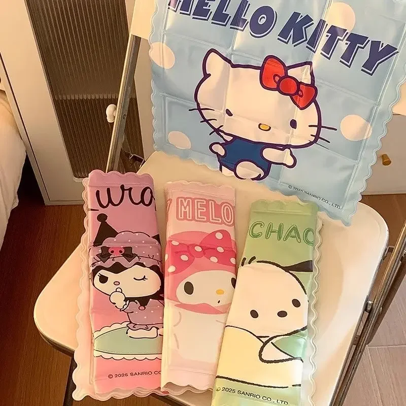 

Sanrio Hello Kitty Kuromi подушка для сиденья со льдом, летнее охлаждение, офисная подушка для общежития, подушка для пердежа, ледяная подушка для сиденья, домашний декор