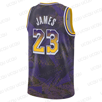 New Arriavl James Los Angeles Unisex 2025 Select Series Swingman Basketball Player Jersey