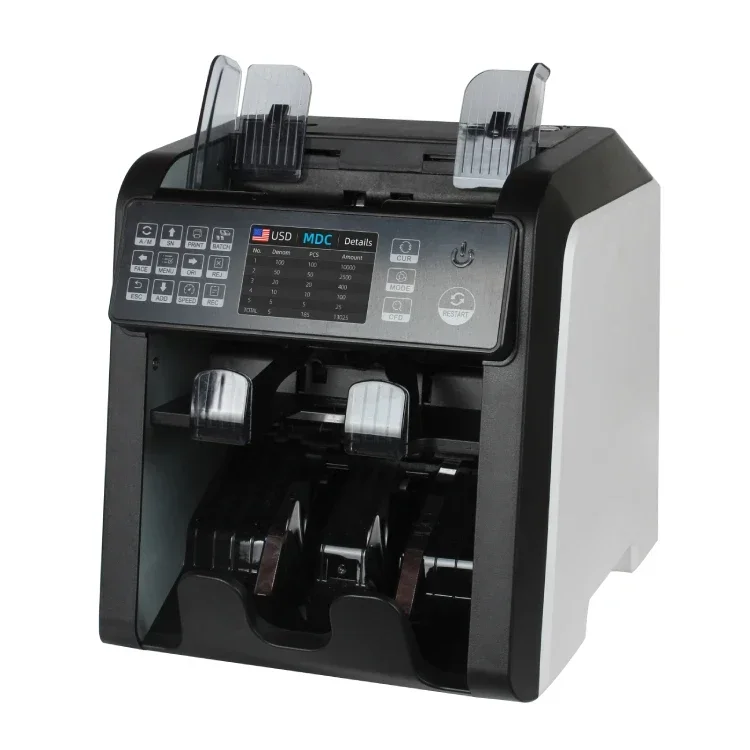 

AL-950 Euro Multi Currency Value Counter DUAL CIS Bill Counter Money Counter Cash Counting Machine