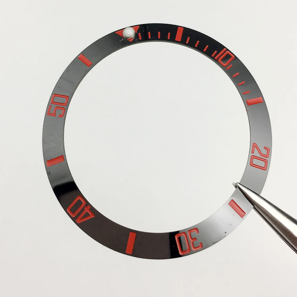 กรอบนาฬิกาเซรามิกสำหรับนาฬิกาขนาด30.5-38มม. อุปกรณ์เสริมสำหรับนาฬิกาสำหรับช่างซ่อมนาฬิกา