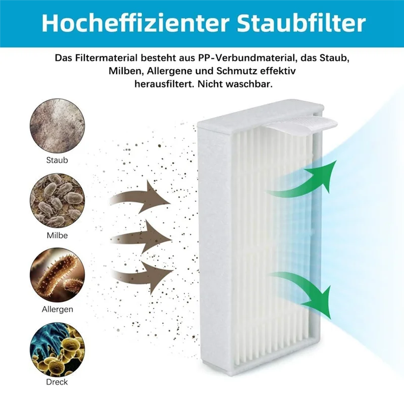 

X16A 2025 NEW-Accessory Set For ILIFE V3 V3S Pro V5 V5S Pro Main Side Brush Hepa Filter Robot Vacuum Cleaner Replacement Parts