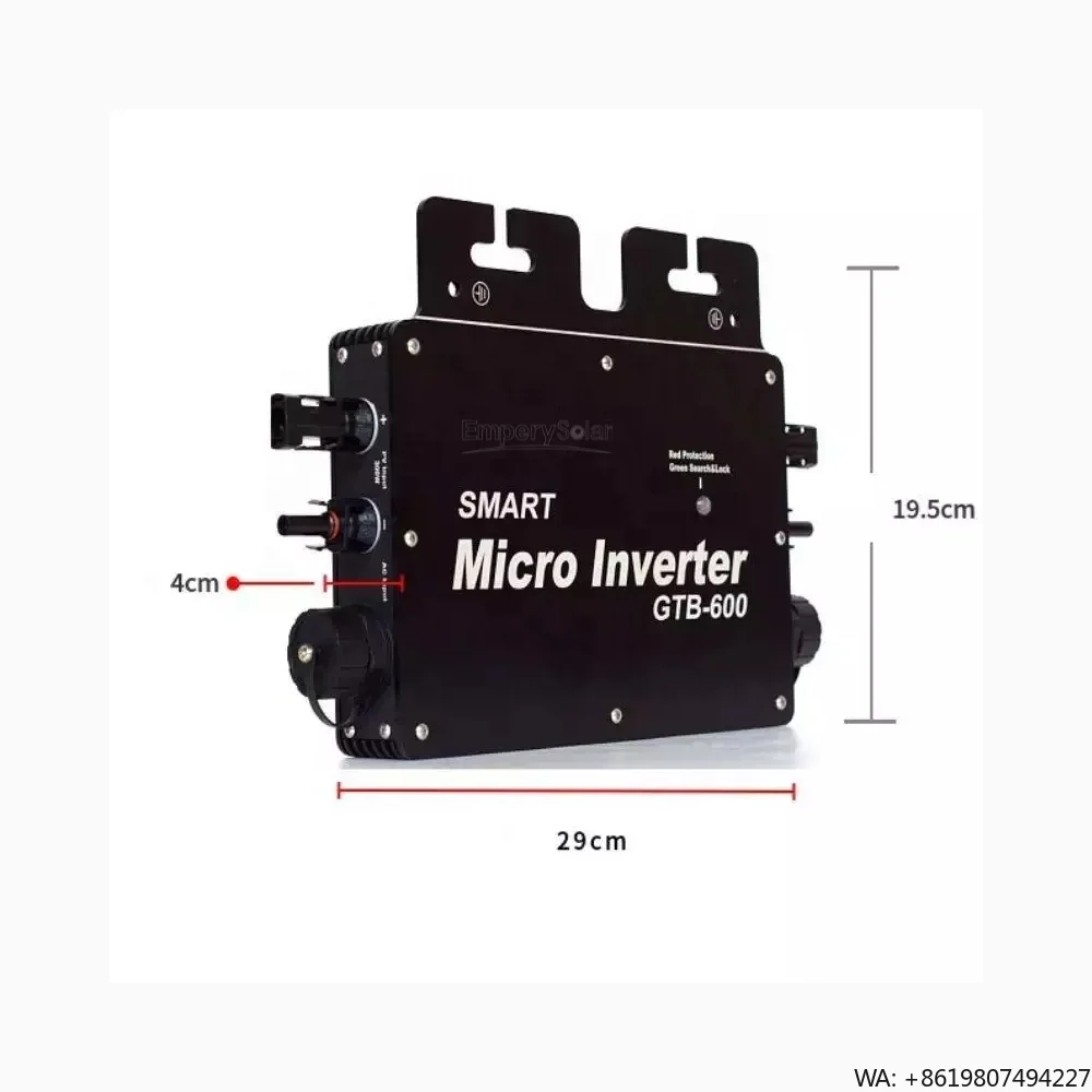 400W Plug and Play Solar Micro Inverter System Kit for Solar Panel Mounting Bracke