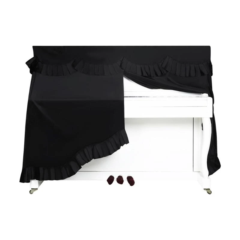 92ME Full Covered Piano Anti Dust Cover, Cover Cover Cloth for 88 Keys Acoustic Digital Piano Electric Keyboard