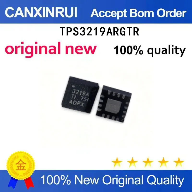 

(5 Pieces) TPS53219RGTR 53219 TPS53219ARGTR 3219A SMT QFN voltage regulator chip IC
