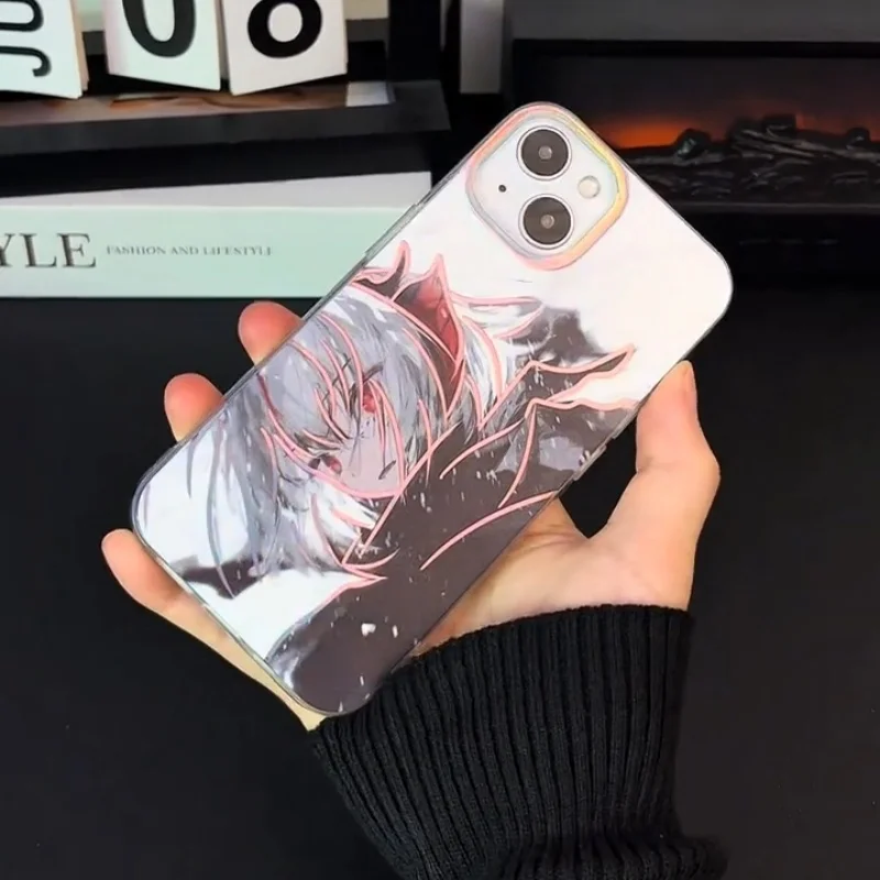 Game Arknights Wiš'adel‌ Phone Case for iPhone 11 12 13 14 15 16 17 Pro Max Plus Air 17promax アークナイツ 명일방주 Girl Aurora Cover