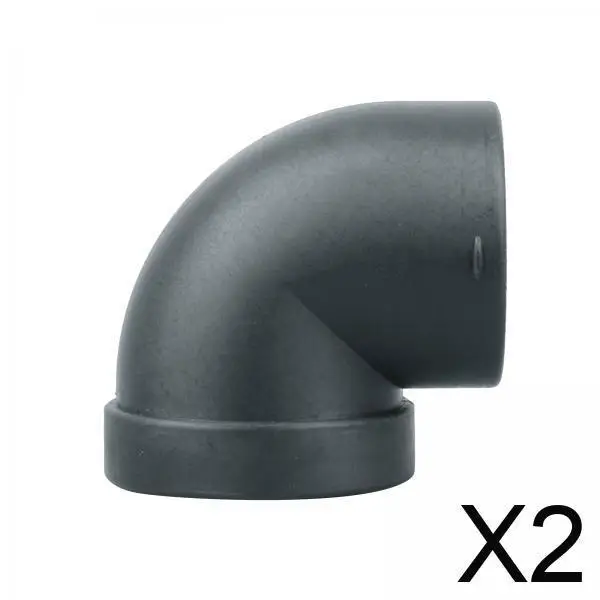 

Air Heater Exhaust Pipe Elbow Connector Universal 60mm PP Material Tight Joint Ducting Tube Outlet for Parking Heater