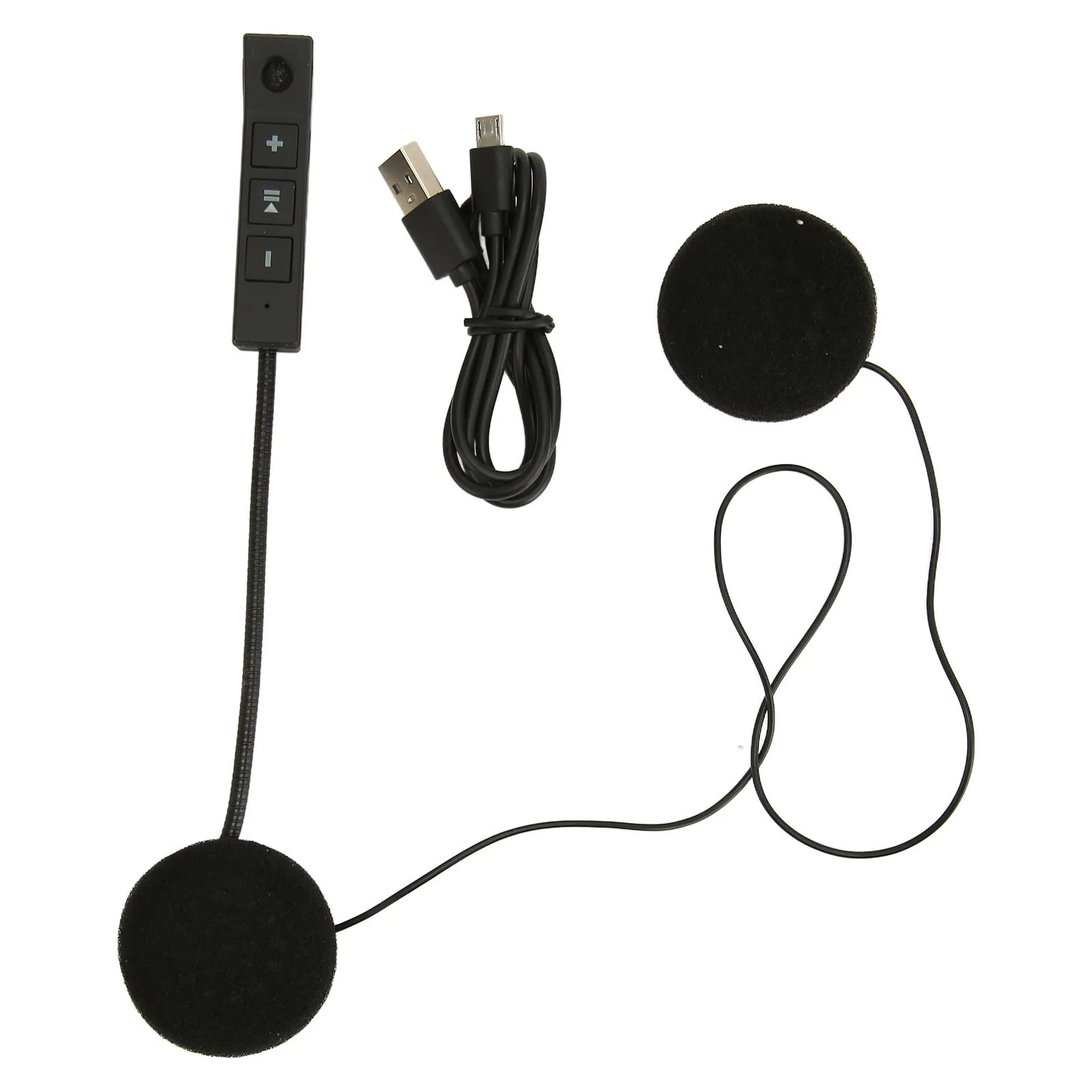 

BT8 Motorcycle Helmet Bluetooth Headset Easy to Connect Stereo Music Motorcycle Bluetooth 5.0 Headphones Durable Noise Reduction