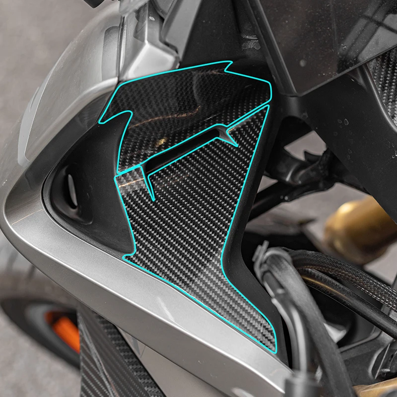 For CFMOTO 250/300SR Motorcycle Carbon Fiber Fairing Stickers Kits Of Bike Accessories Decoration Protection Decals Motor Refit