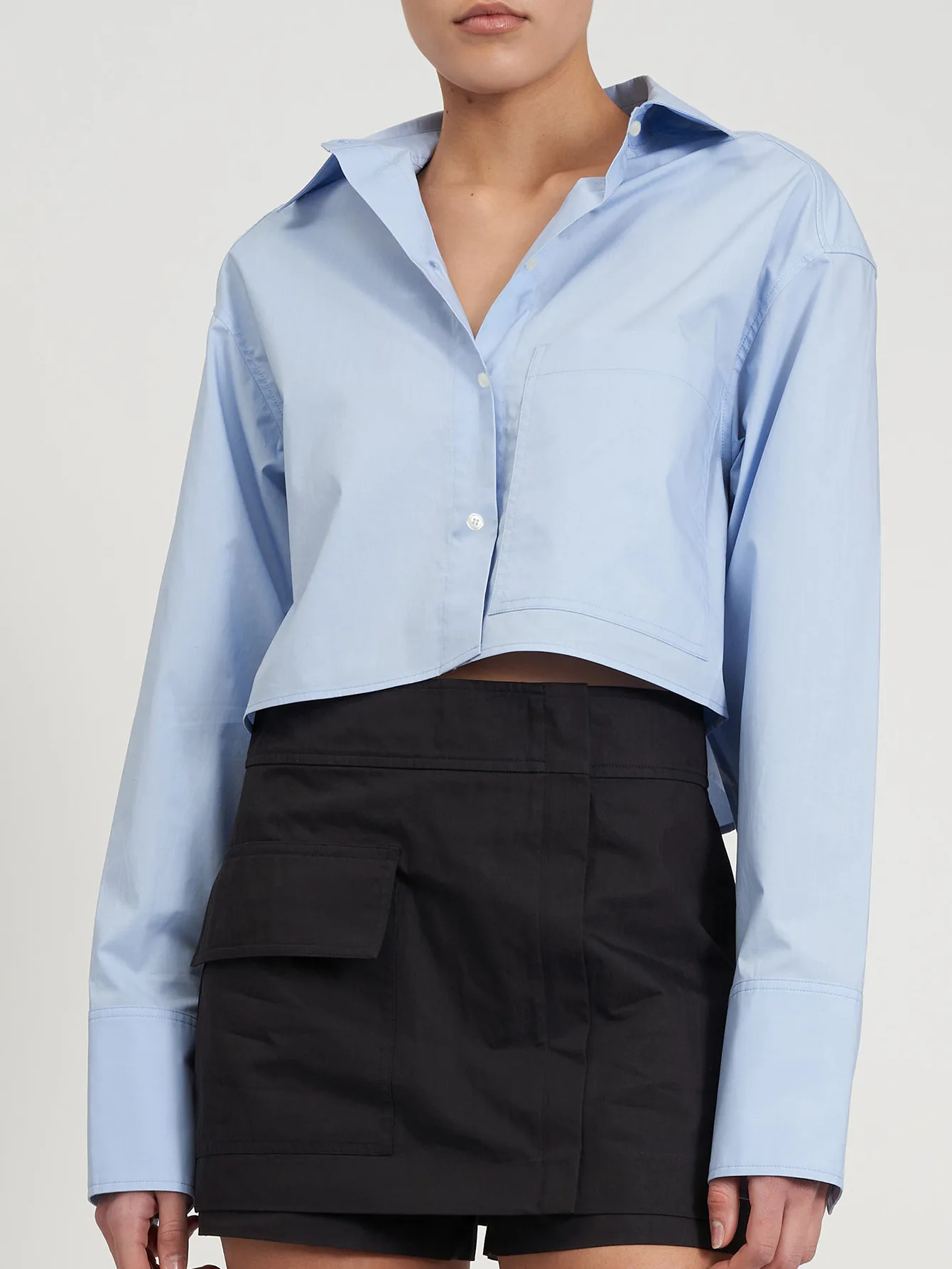 Nieuwe mode 2025, sexy elegante blouses, shirt, nieuwe casual minimalistische stijl, effen kleur shirt, dameskleding, outfits