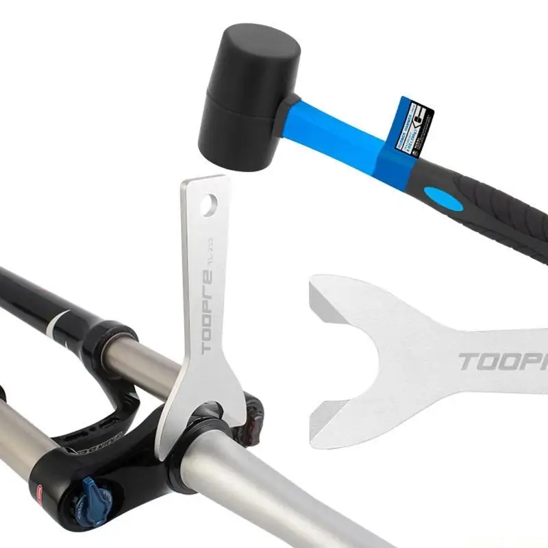 

U2JB Велосипедная вилка для удаления короны подходит для дорожных велосипедов Нержавеющая вилка для удаления короны для точного