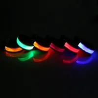 LED Luminous Night Running Armband Bracelet Luminous Arm Band Outdoor Sports Reflective Safety Belt Bicycle Cycling
