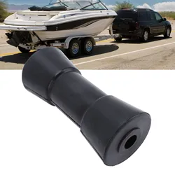 Boat Trailer Keel Roller 6 Inch Marine Keel Roller Heavy Duty PU Black Boat Trailer Roller for Boat Trailer Boat Trailer Roller
