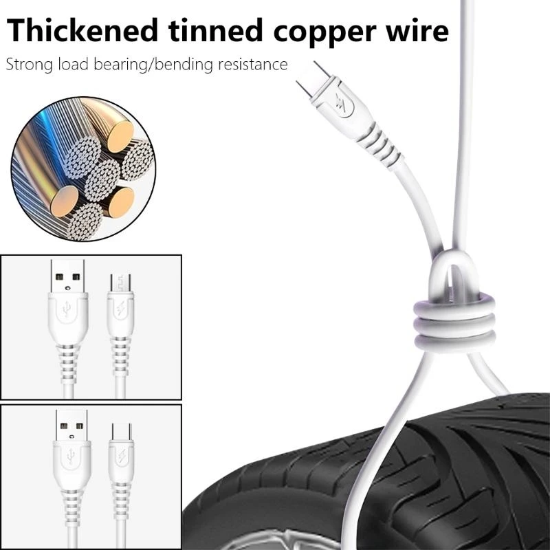 83CE 100 largo USB 5PIN/USB C Cable Cable carga rápida Data extensión extensión alambre