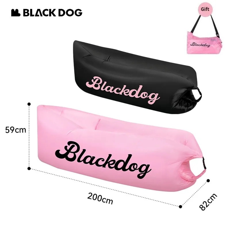 

Naturehike BLACKDOG Pro-Portable Inflatable Sofa Rapid Inflation Double Protection Portable Sleeping Sofa Cushions About 0.75kg