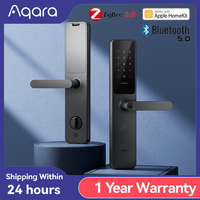 Original Aqara Smart Door Lock A100 Pro Zigbee Bluetooth 5.0 NFC Card Lock Smart Fingerprint Unlock Work with Apple Homekit APP