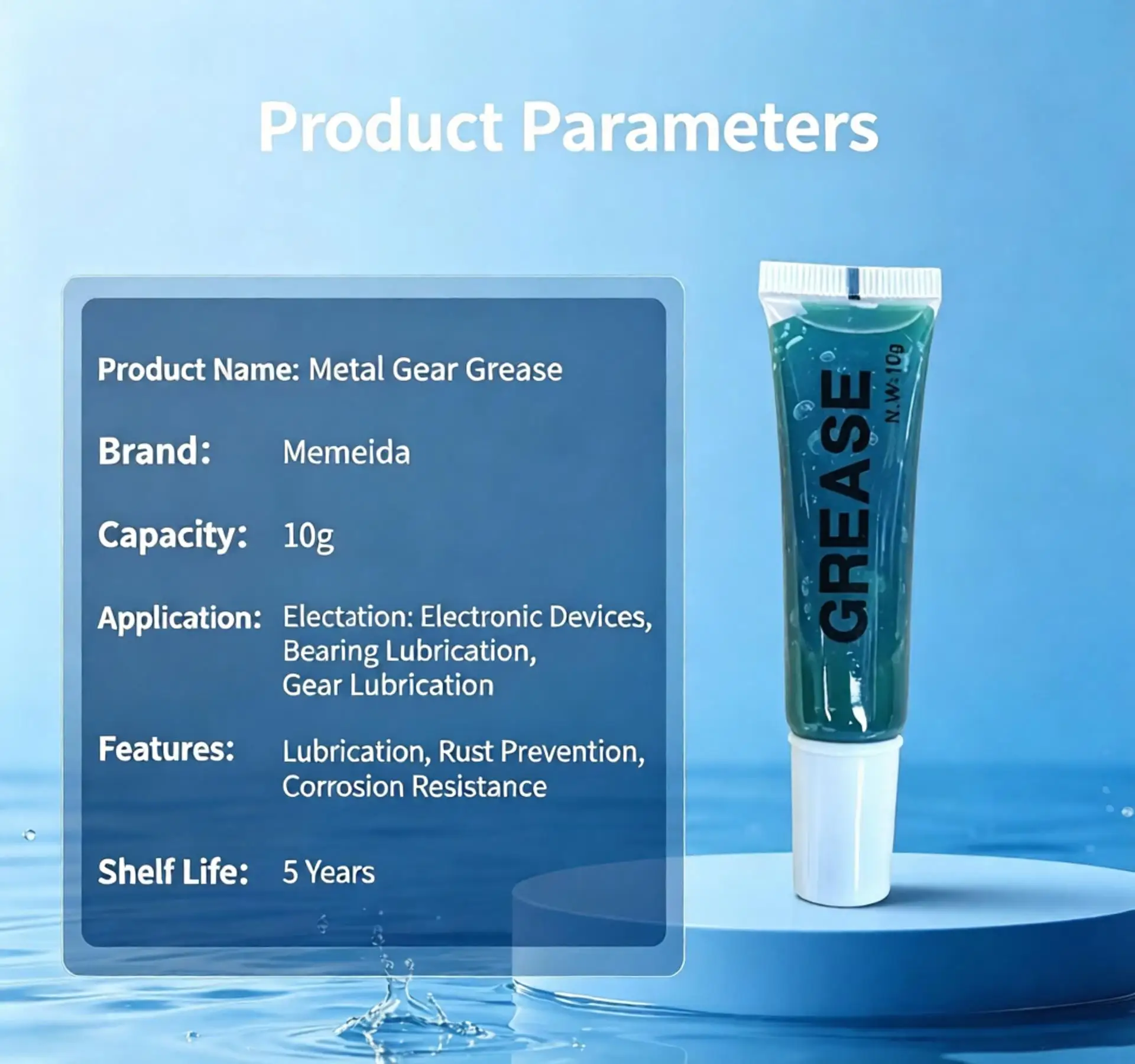 High Performance Lubricating Grease for Industrial Use Superior Sliding Properties