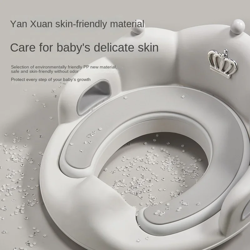 Baby and Child Toilet Seat Ring Female Baby and Little Boy Cushion Bedpan Cover Children\'s Toilet Household Auxiliary Toilet