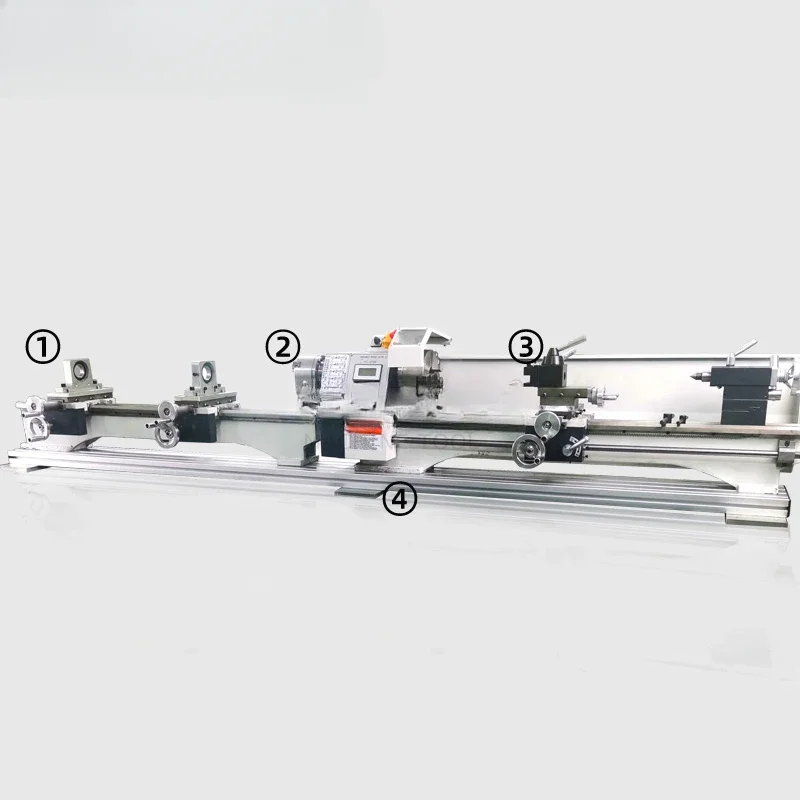 210V Micro Brushless Motor Medium Horizontal Billiards Club Repair Bench Lathe Multifunctional Bench Lathe