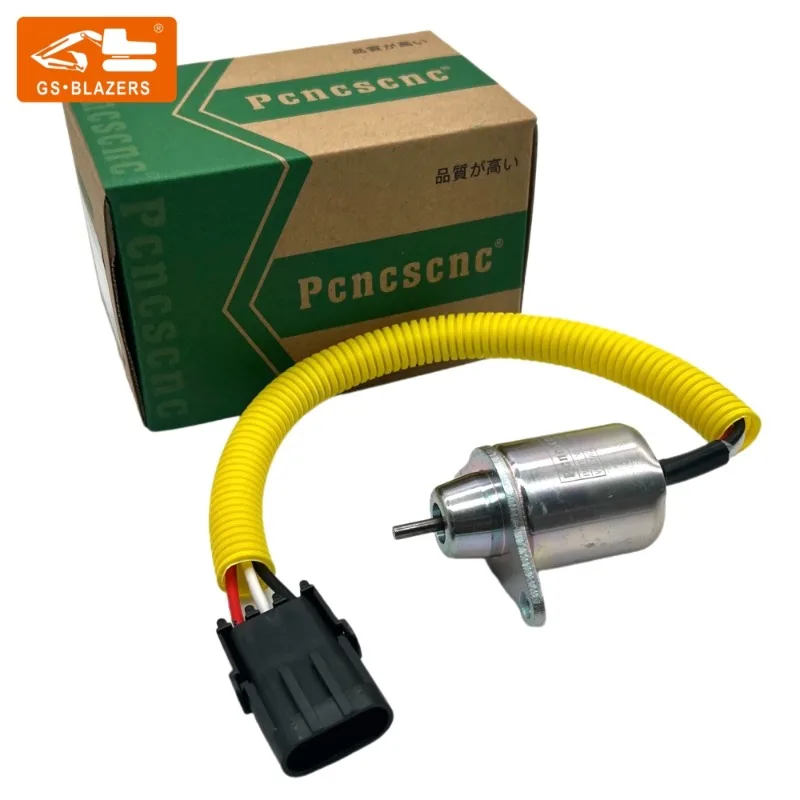 

Excavator Parts Solenoid Valve Round Plug Flameout Solenoid 1503ES-12S5SUC3S for Xugong 60 for Yanmar