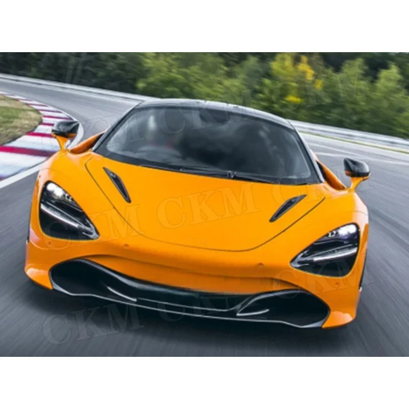 Prepreg Dry Carbon For  720S Coupe 2018-2019 Body Kit Front Lip Rear Bumper Diffuser Spoiler Trunk Air Vent Cover