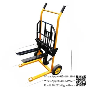 Empilhadeira manual, empilhadeira hidráulica para paletes, empilhadeira elétrica de 1 tonelada e 2 toneladas 12 principais vendas empilhadeira usada - №3