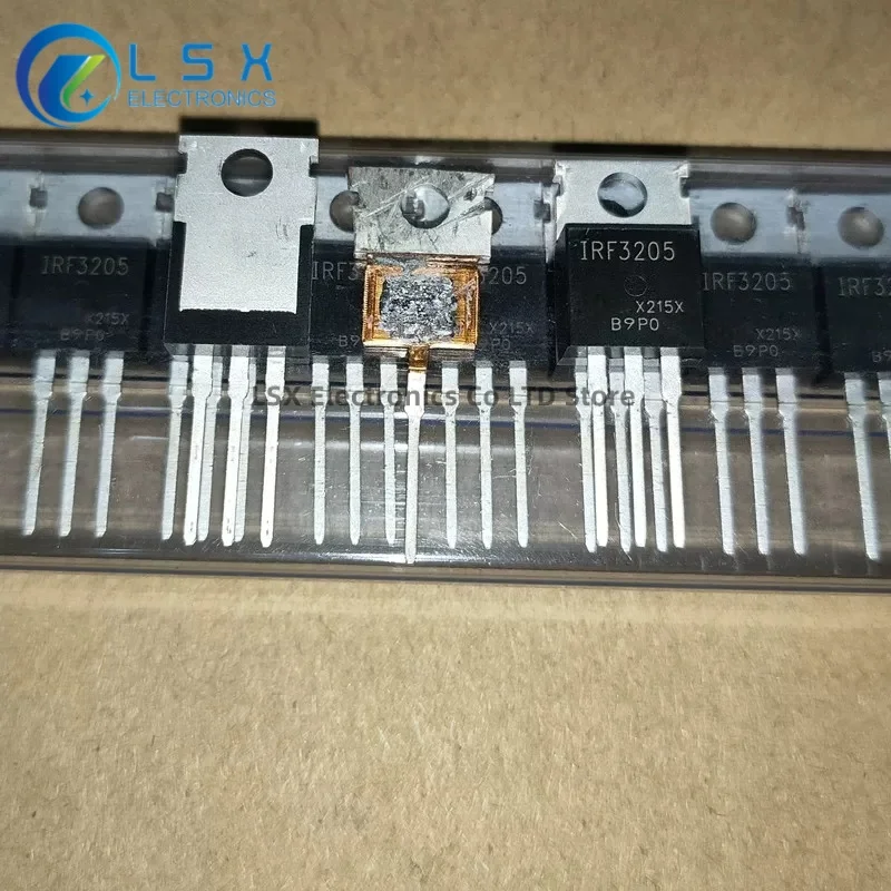 10PCS - 50PCS 100% Real Original New IRF3205 55V 110A 8mΩ 200W Big Chip Imported Mosfet Transistors Inverter IRF3205PBF 100PCS