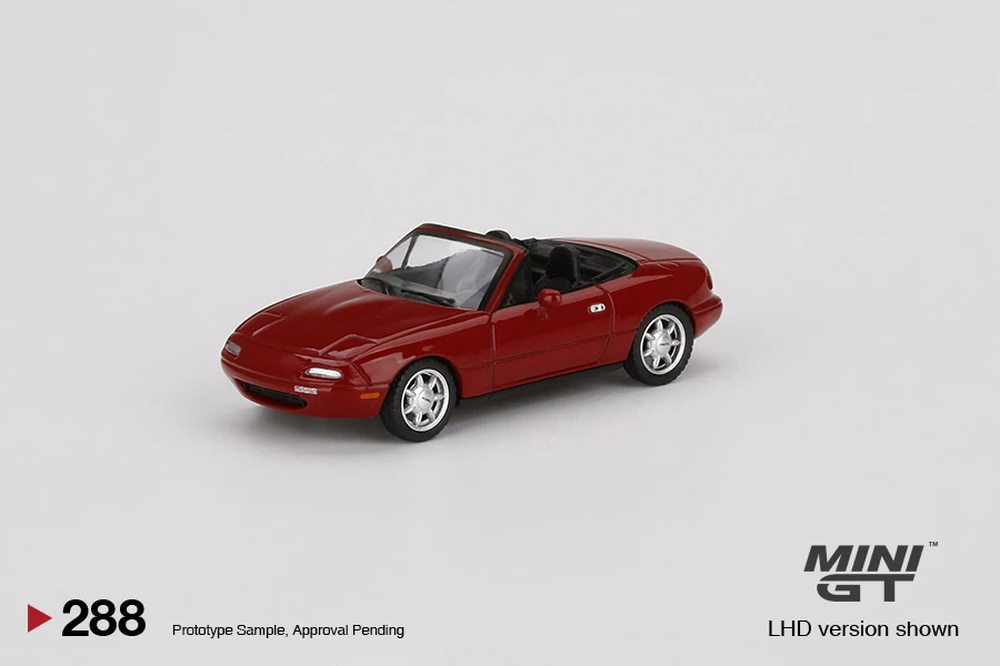 

Miata MX-5 (NA) Classic Red Minigt 288 Diecast Model Car