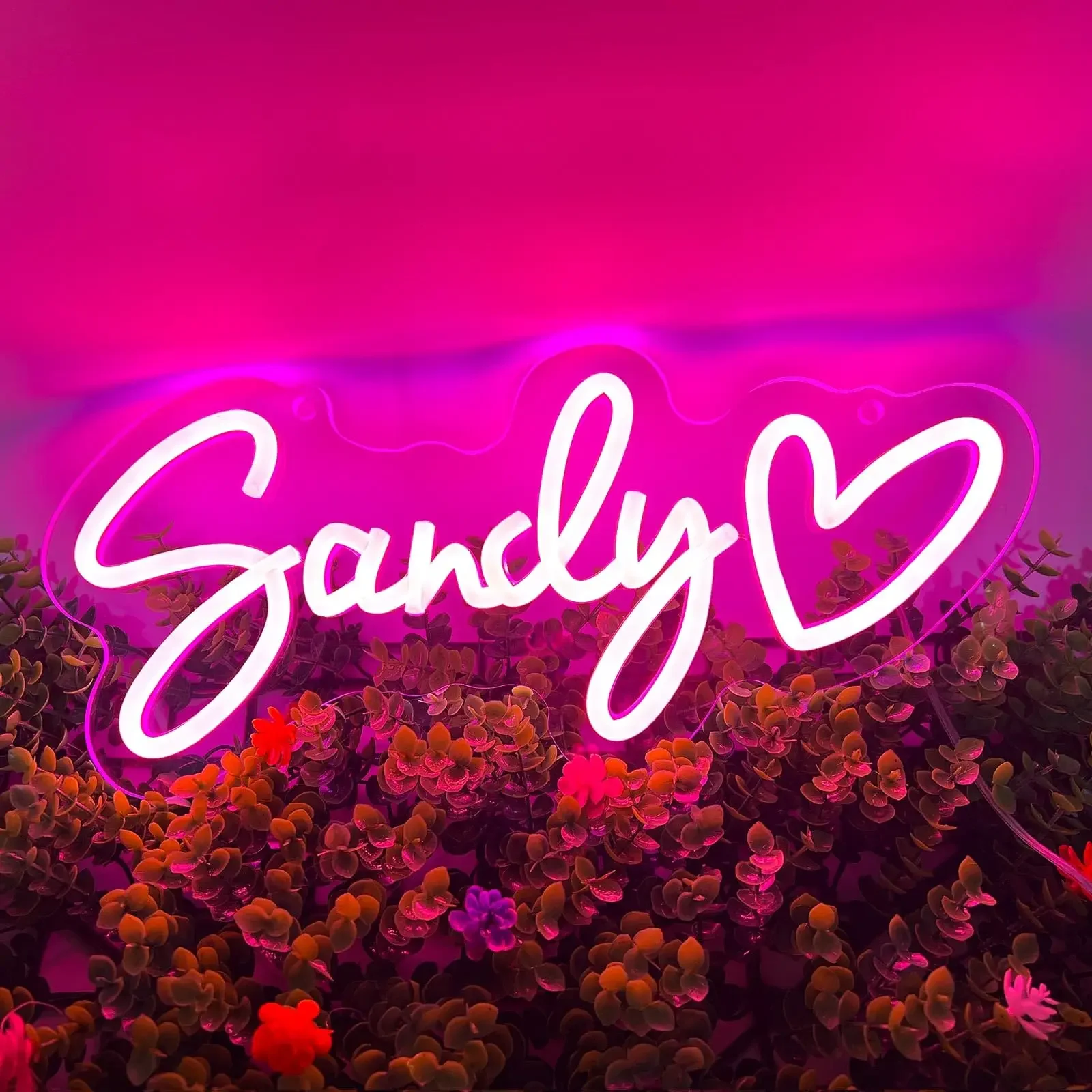 Custom Neon Sign Kids Name Neon Signs Acrylic Birthday Logo Personalized LED Lights Gifts Family Home Wedding Wall Decor