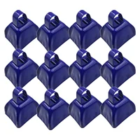 Campanas de vaca de Metal de 3 pulgadas, fabricantes de ruido, eventos deportivos, campanas de vaca pequeñas, Mini campanas de vaca, accesorios de Navidad DIY