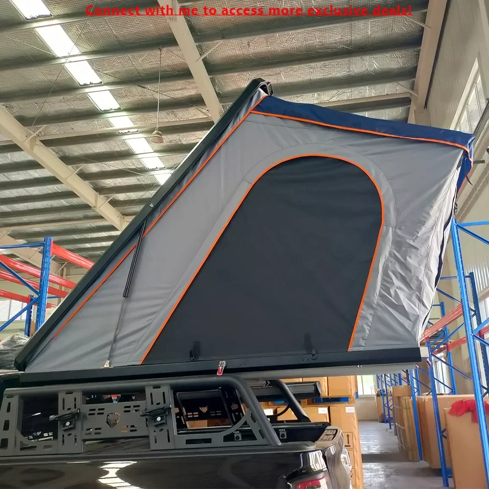 

New Style Custom 2-4 Person 4wd Offroad Camping Aluminium Heavy Duty Hard Shell Roof Top Tent