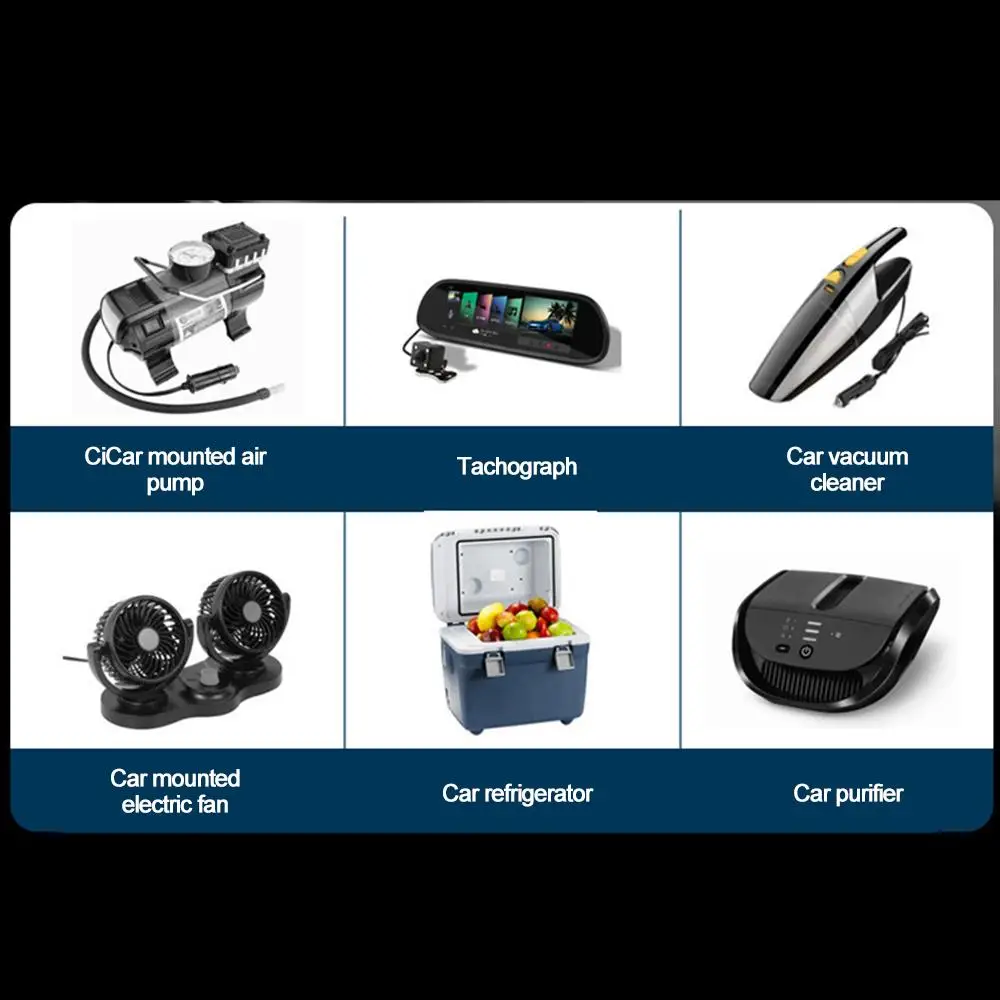 66 W PD 30 W 5 Ports Auto Ladegerät Super Schnelle Lade PD Typ C Auto Zigarre leichter Buchse Für iPhone Huawei Sumsung Xiaomi – Detail 5