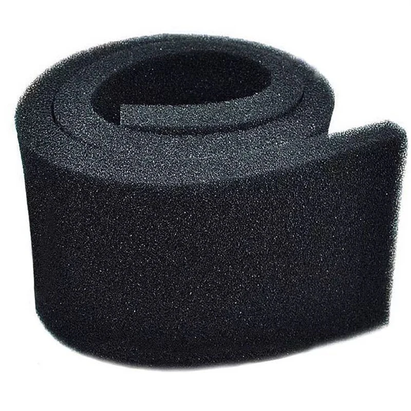 Aquarium Filter Sponge Biochemical Cotton Black Fish Tank Pond Bio Foam Media Water Pump Filter Pad Skimmer Aquarium Accessories