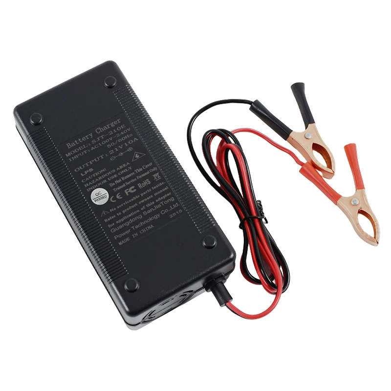 Inteligentna ładowarka litowo-jonowa 21V 10A do akumulatorów litowo-polimerowych 5S 18V 18.5V DC 5.5*2.1MM XT90 XT60 GX16 — zdjęcie produktu 7
