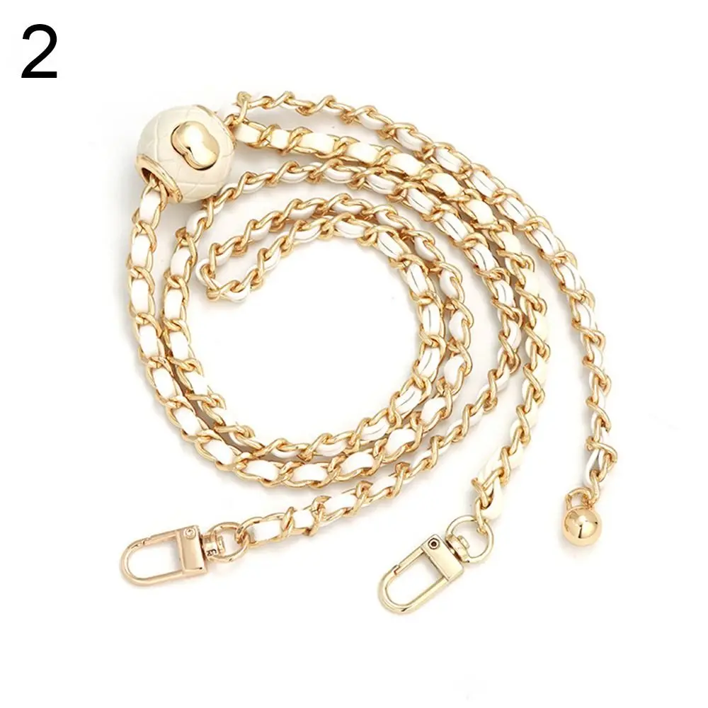 

Small Bag Chain High-end Shoulder Strap Adjustable Length Strap Replacement Shoulder Strap Non-fading Chain Golden Balls Chain