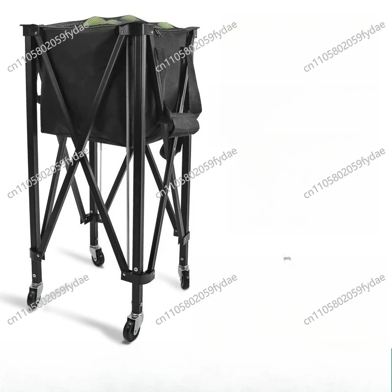 

Портативная тележка для теннисных принадлежностей из алюминиевого сплава, складная корзина для мячей