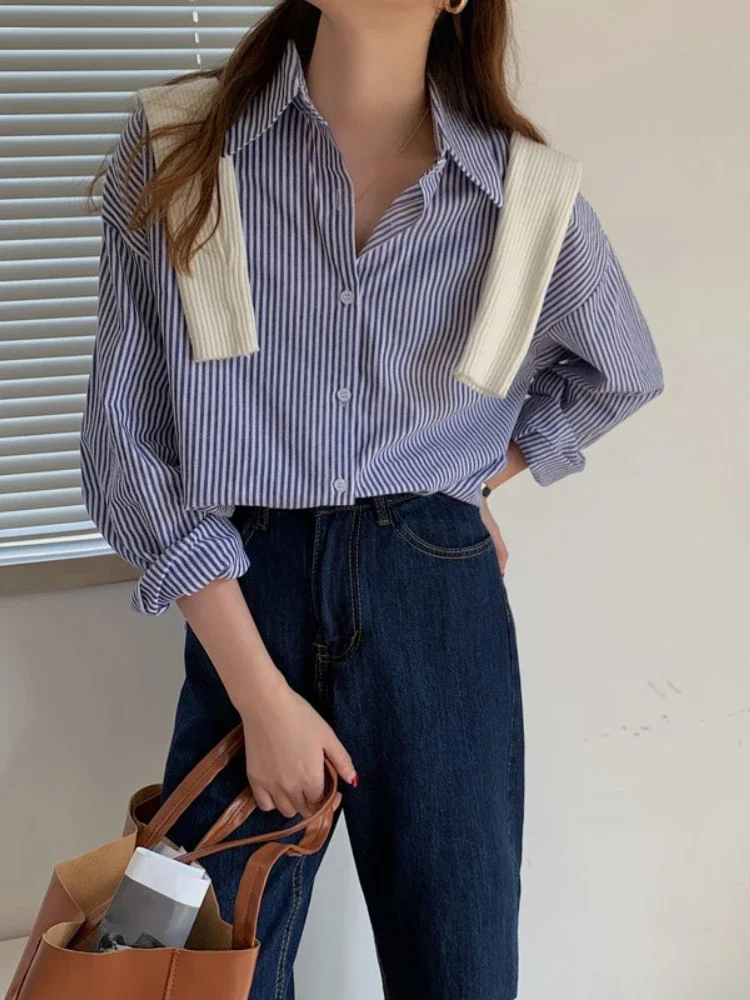 Cheap wholesale 2021 spring summer autumn new fashion casual ladies work women Blouse woman overshirt female OL BAt8365M