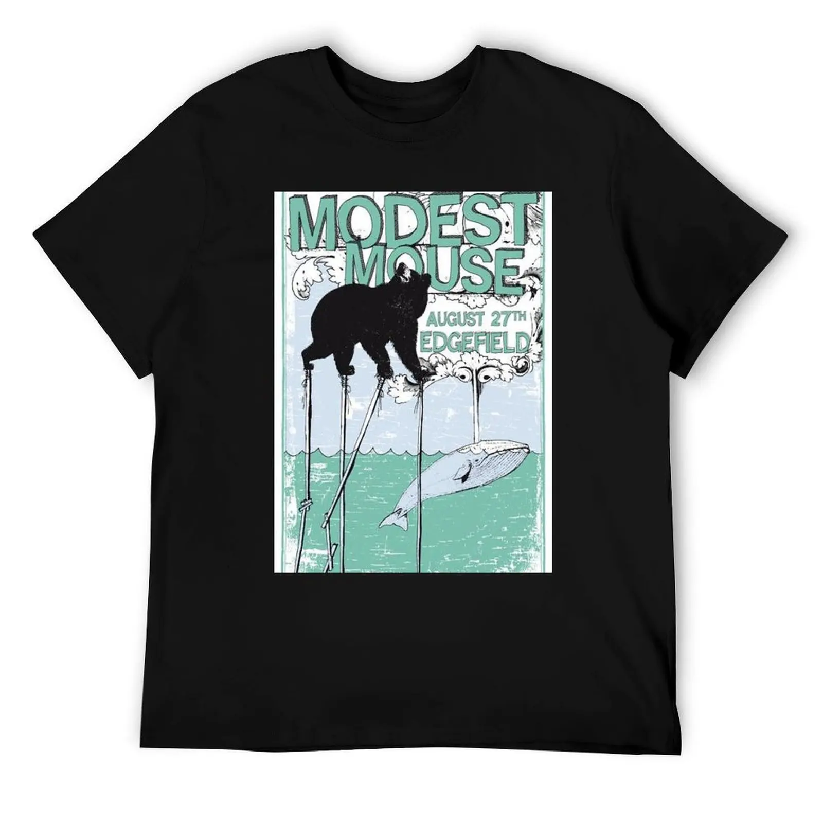

Modest Mouse Bear Edge Field T-Shirt t shirt for man man t shirt designer t shirts cotton 100% T-Shirt