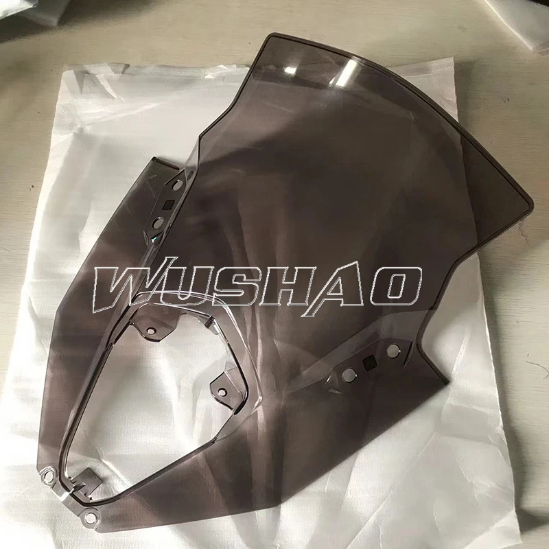 Motorcycle ER6F Windshield For Kawasaki Ninja 650 EX650 ER-6F 2020 -2022 2023 Double Bubble Windscreen Screen Wind Deflectors