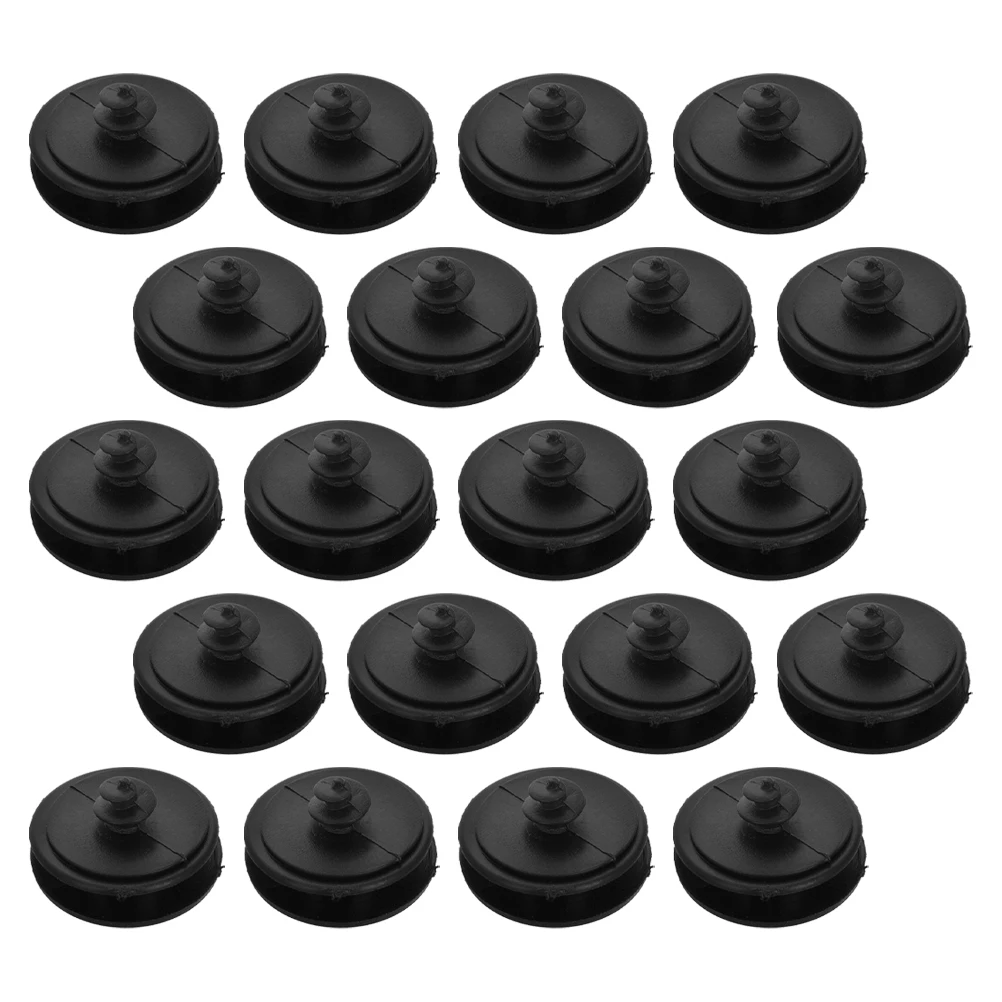 

20pcs Car Carpet Clips Plastic Anti Slip Fixing Holders Floor Mat Grippers for All Vehicle Models Durable Rug Clamps Trailer