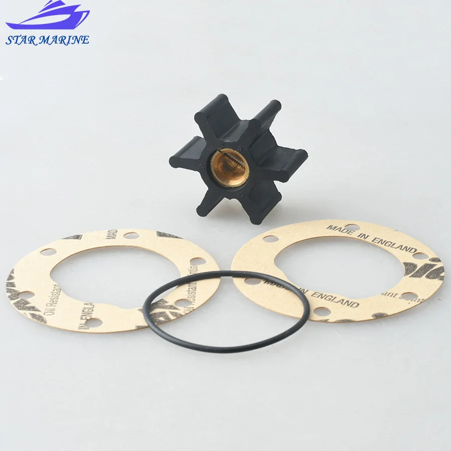 

4528-0001P Комплект гибкого крыльчатки водяного насоса для Jabsco 4528-0001 4528-0001P Yanmar 104211-42070 104211-42071